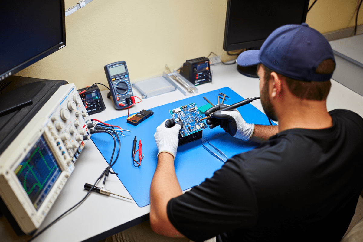 Процесс ремонта техники Venta в venta-remont