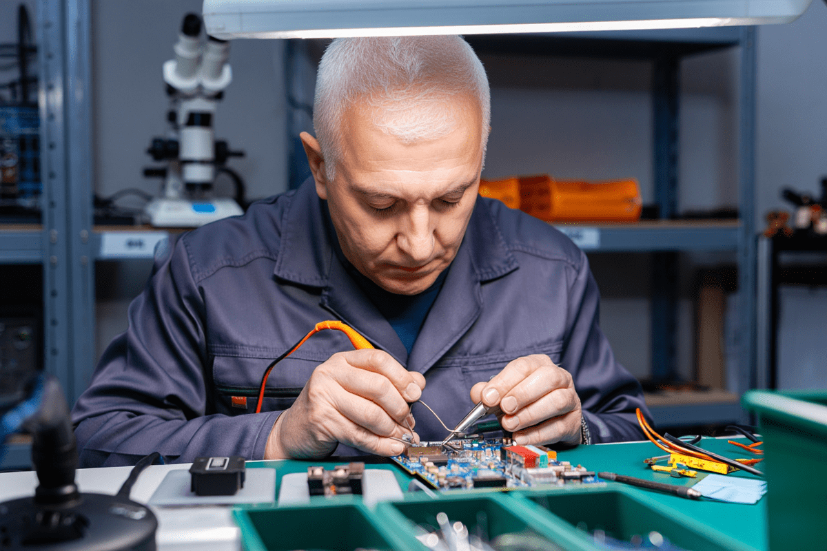 Процесс ремонта техники Venta в venta-remont